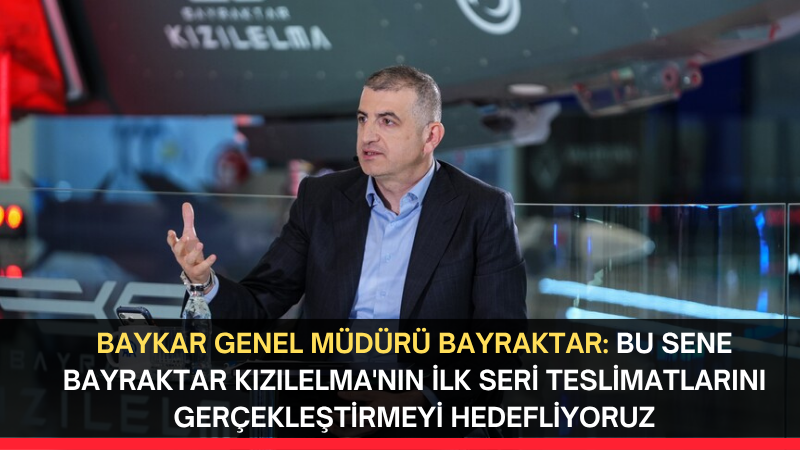 SAHA İstanbul Yönetim Kurulu Başkanı ve Baykar Genel Müdürü Haluk