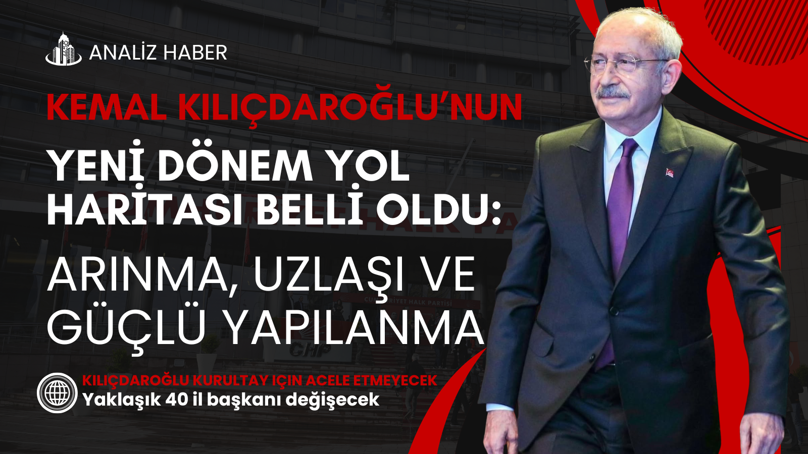 Kemal Kılıçdaroğlu’na yakın kaynaklardan edinilen bilgilere göre CHP’de olası yeni