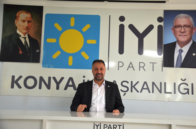 İYİ Parti Konya İl Başkanı Ali Anlaş, 19 Mayıs Atatürk’ü