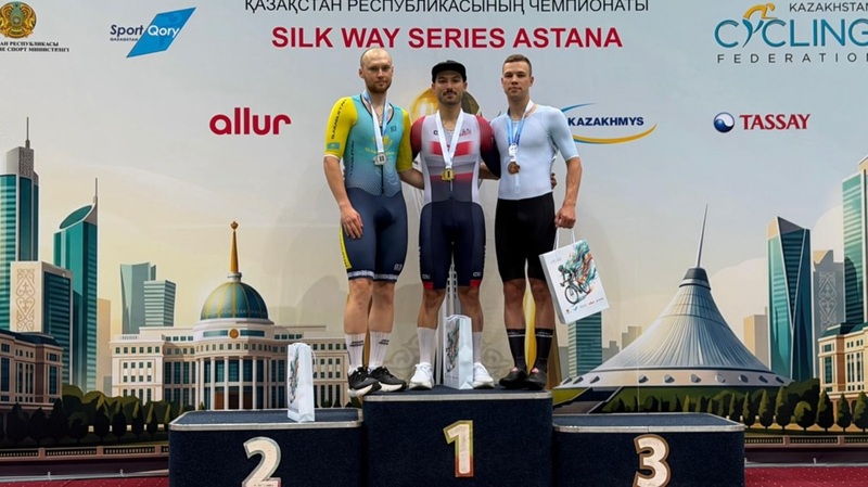UCI C1 Silk Way Series Astana pist bisikleti yarışlarında Ramazan