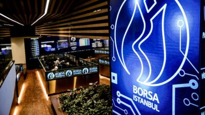 Borsa İstanbul'da BIST 100 endeksi, güne yüzde 0,24 azalışla 14.333,66
