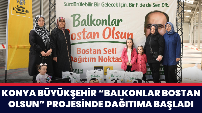 Konya Büyükşehir Belediyesi, şehir yaşamında üretim kültürünü yaygınlaştırmak amacıyla hazırlanan