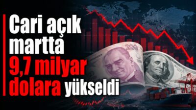 TCMB verilerine göre cari işlemler hesabı martta 9 milyar 672