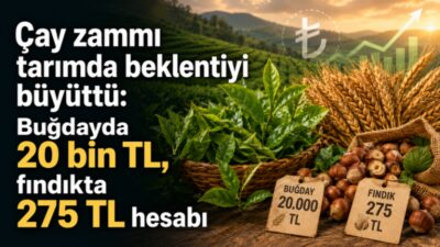 Yaş çay alım fiyatında yapılan yüzde 37,5’lik artış, buğday, arpa,
