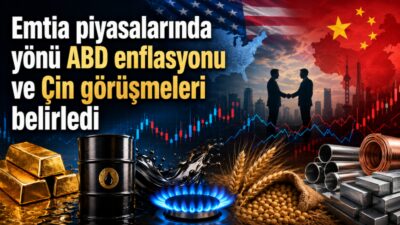 Küresel emtia piyasalarında haftanın yönünü ABD enflasyon verileri, ABD-Çin temasları