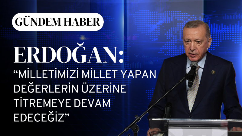 Cumhurbaşkanı Erdoğan, Vakıflar Haftası Kutlama Programı’nda yaptığı konuşmada, son bir