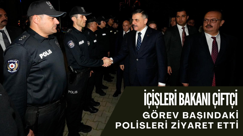 İçişleri Bakanı Mustafa Çiftçi, Ankara’da 10 Nisan Şehit Nazım Tuncer