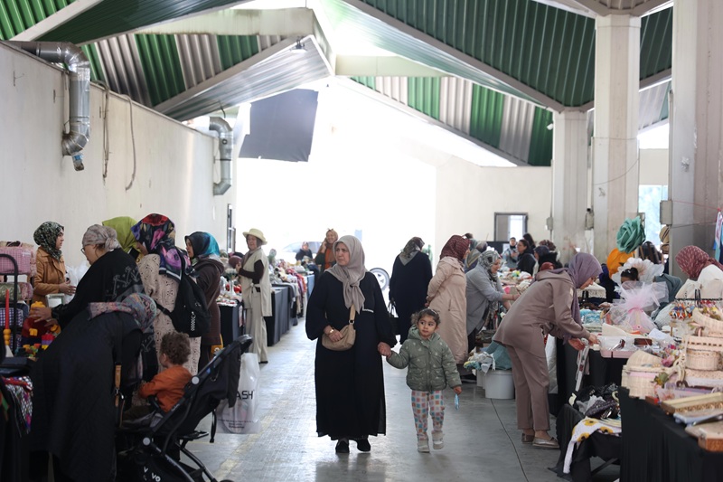 Konya Büyükşehir Belediyesi tarafından Meram Melikşah Pazar Alanı’nda kurulan 4.