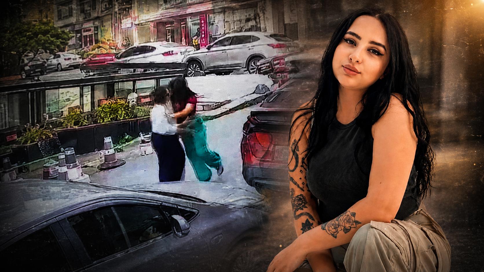 İstanbul’un Arnavutköy ilçesinde sosyal medya fenomeni Hülya Sönmez’in trafikte tartıştığı