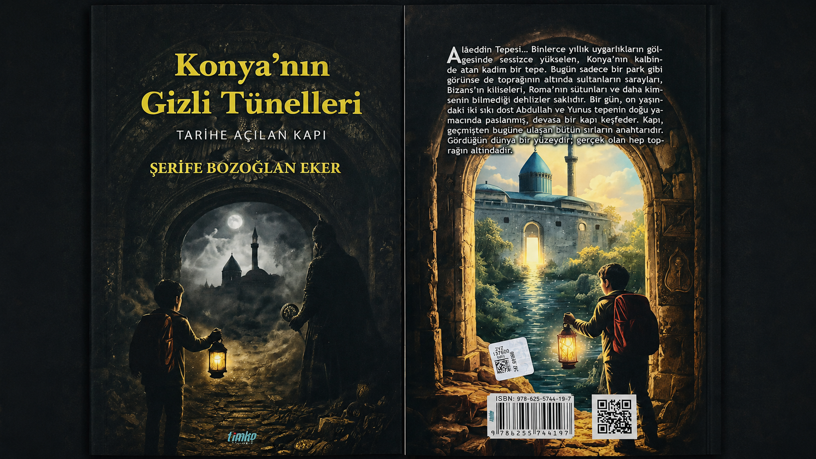 Şerife Bozoğlan Eker’in Çimke Yayınları etiketiyle çıkan “Konya’nın Gizli Tünelleri