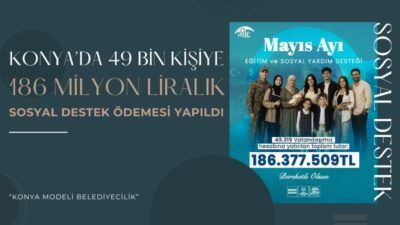 Konya Büyükşehir Belediye Başkanı Uğur İbrahim Altay, sosyal destek programları