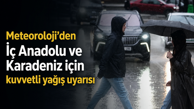 Meteoroloji Genel Müdürlüğü, İç Anadolu’nun kuzeyi ile Orta ve Batı