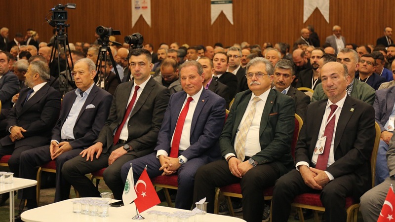 KONESOB’un olağan genel kurulunda tek listeyle seçime giren Muharrem Karabacak,