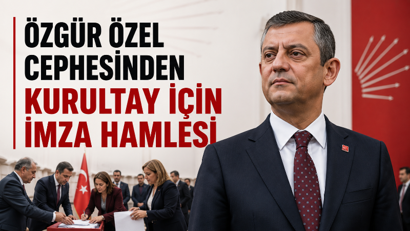 CHP’de mutlak butlan kararı sonrası başlayan kriz sürerken, Özgür Özel