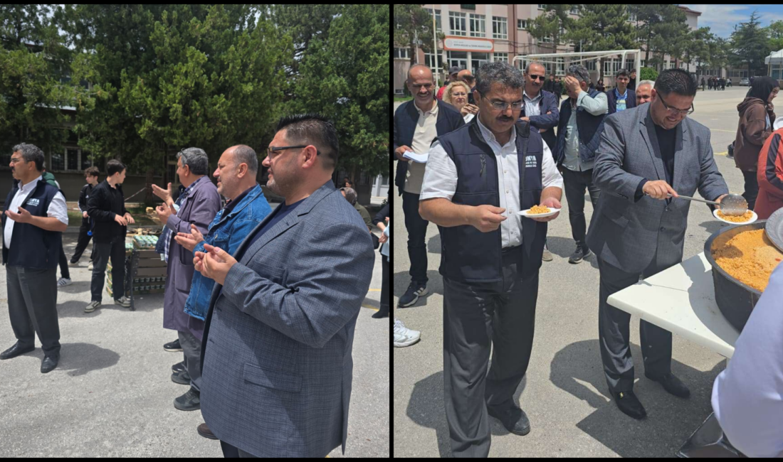 Konya’nın kadim kültür geleneklerinden Yağmurluk Pilavı, Konya Mesleki ve Teknik