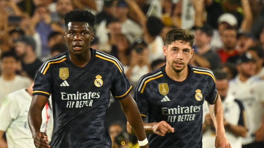 Real Madrid, antrenmanda yaşanan olayların ardından Federico Valverde ve Aurélien