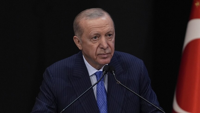 Cumhurbaşkanı Recep Tayyip Erdoğan, Ziraat Türkiye Kupası finalinde TÜMOSAN Konyaspor'u