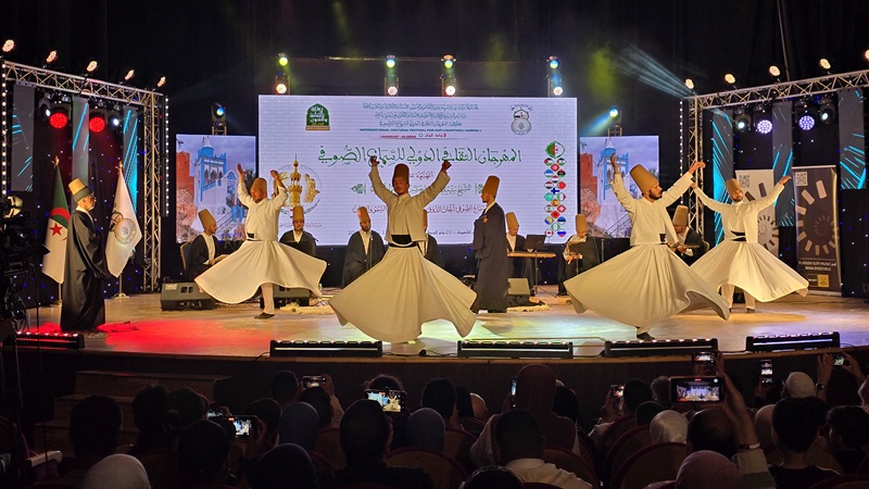 Konya Büyükşehir Belediyesi Türk Tasavvuf Musikisi ve Sema Topluluğu, Cezayir’in