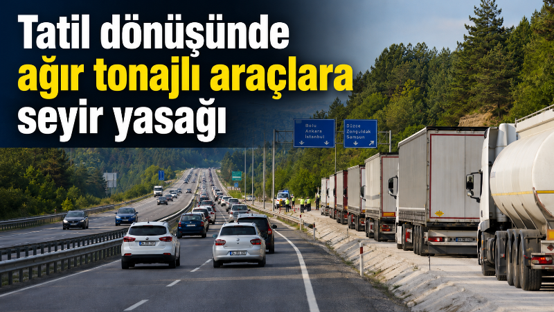 Bolu’da Kurban Bayramı tatili dönüşünde yaşanabilecek trafik yoğunluğunu azaltmak amacıyla
