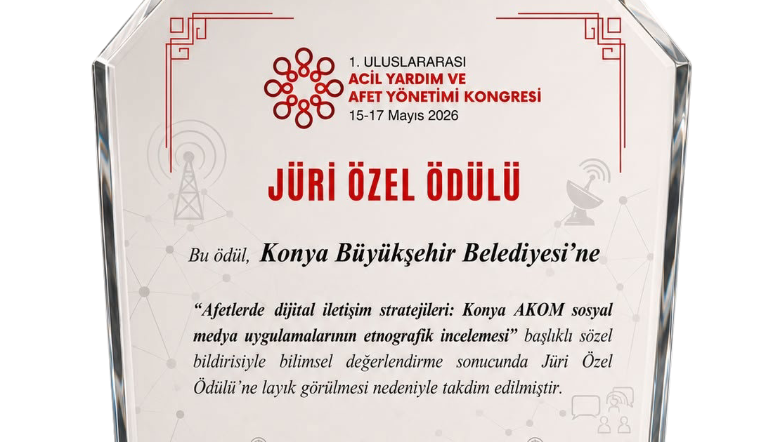Konya Büyükşehir Belediyesi Afet Koordinasyon Merkezi’nin afetlerde dijital iletişim stratejilerine