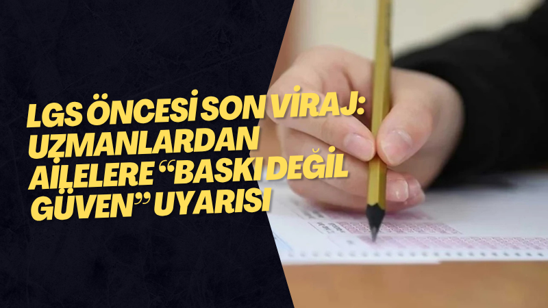 13 Haziran 2026’da yapılacak LGS merkezi sınavına 1 milyon 10