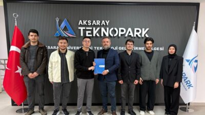 Aksaray Üniversitesi öğrencilerinden oluşan Calorest ekibi, Aksaray Teknopark Ön Kuluçka