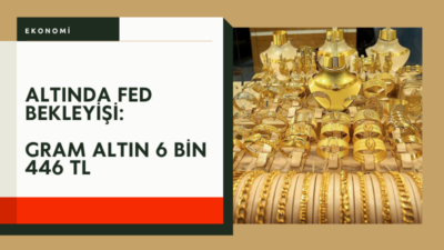 Altın fiyatları, Fed’in faiz kararı öncesinde dalgalı bir seyir izliyor.