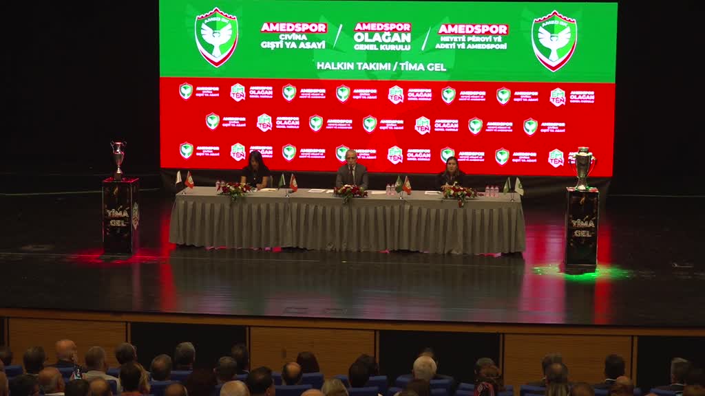 Amed Sportif Faaliyetler Kulübü’nün olağan seçimli genel kurulunda mevcut başkan