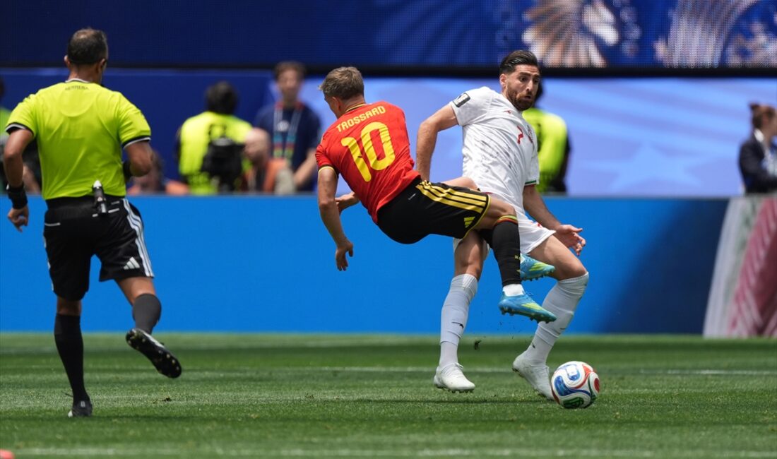 2026 FIFA Dünya Kupası G Grubu ikinci maçında Belçika ile