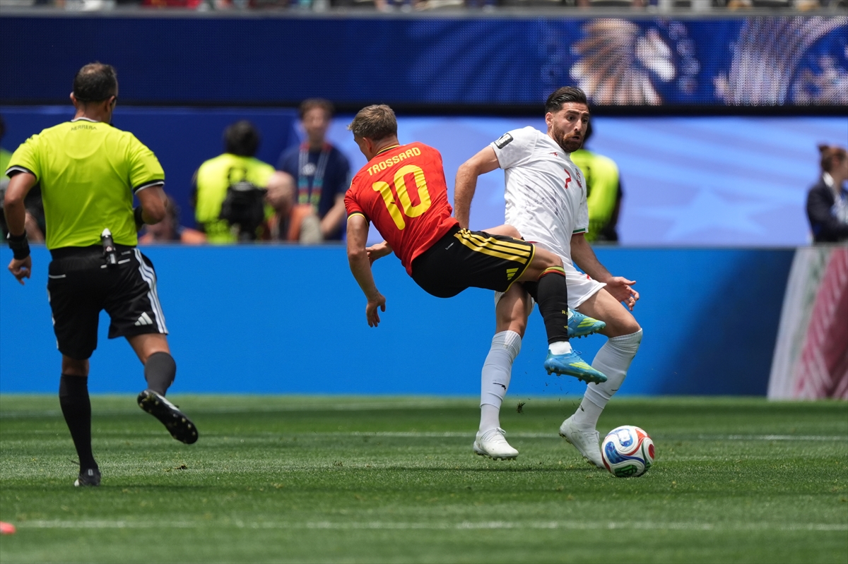2026 FIFA Dünya Kupası G Grubu ikinci maçında Belçika ile