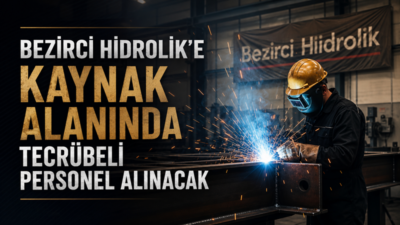 Bezirci Hidrolik, üretim bölümünde görevlendirilmek üzere kaynak alanında tecrübeli ve
