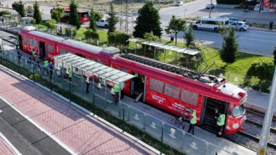 Konya’da Kampüs çıkışında yapılacak altyapı çalışmaları nedeniyle Bisiklet Tramvayı, 12-13