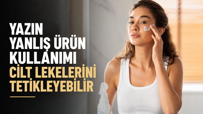 Yaz aylarında bilinçsiz kullanılan serum, asit ve aktif içerikli ürünler
