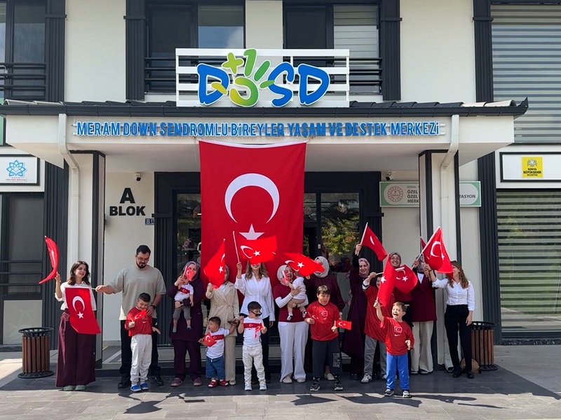 DOSD Meram’da eğitim gören özel çocuklar, 24 yıl aradan sonra