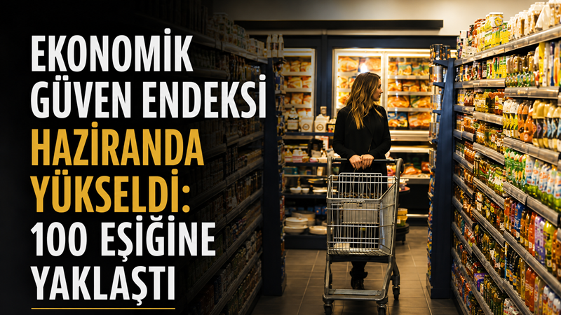 Türkiye İstatistik Kurumu verilerine göre ekonomik güven endeksi, Haziran 2026’da