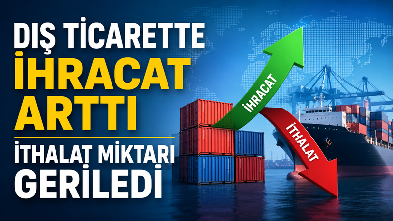 TÜİK’in Nisan 2026 dış ticaret endekslerine göre ihracatta hem birim