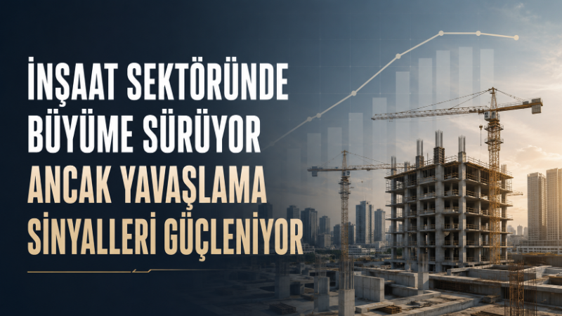 Türkiye Müteahhitler Birliği Başkanı M. Erdal Eren, 2026 yılının ilk