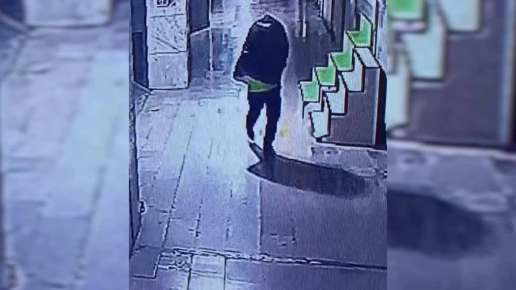 Kırıkkale’de kimliğini gizlemek için başına çöp poşeti geçiren bir şüpheli,