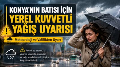 İçişleri Bakanlığı ve Konya Valiliği, Konya’nın batısında 18 Haziran Perşembe