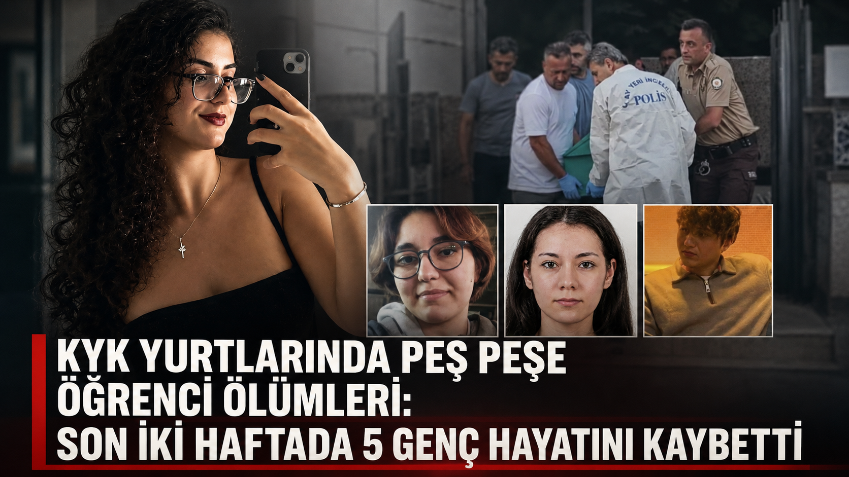 Zonguldak’ta KYK yurdunda kalan tıp fakültesi öğrencisi Tuğçenaz Demirelöz’ün odasında