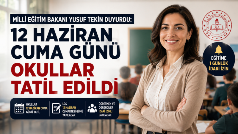Milli Eğitim Bakanı Yusuf Tekin, Liselere Giriş Sınavı hazırlıkları nedeniyle