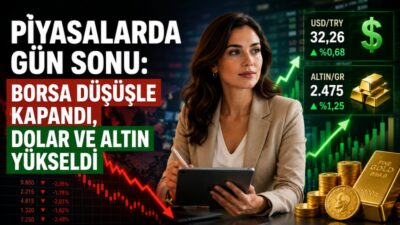 Borsa İstanbul’da BIST 100 endeksi günü yüzde 0,43 düşüşle 14.121,83
