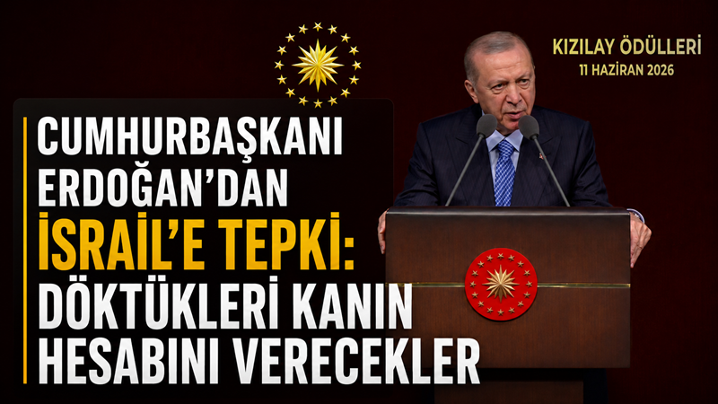 Cumhurbaşkanı Recep Tayyip Erdoğan, Türk Kızılay Ödülleri Töreni’nde yaptığı konuşmada