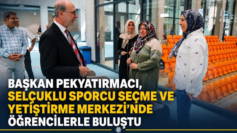 Selçuklu Belediye Başkanı Ahmet Pekyatırmacı, Türkiye’nin en büyük ve en