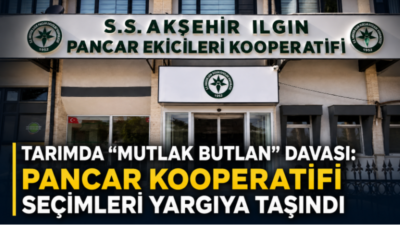 Akşehir-Ilgın Pancar Ekicileri Kooperatifi’nde 23 Mayıs’ta yapılan genel kurul sonrası