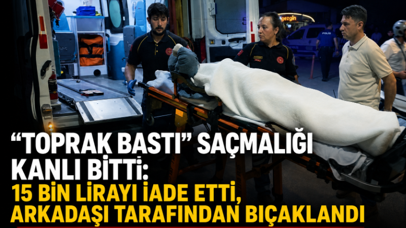 Bursa’nın İnegöl ilçesinde “toprak bastı parası” adı altında yaşatılan tuhaf