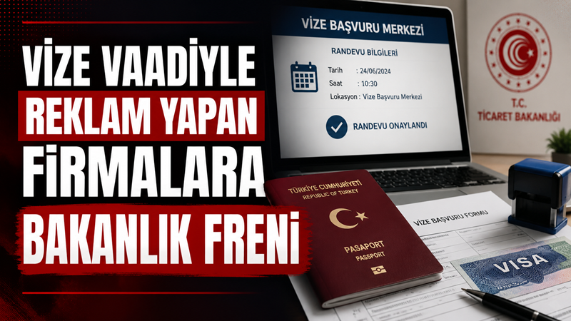 Ticaret Bakanlığı bünyesindeki Reklam Kurulu, vize randevu hizmeti sunan 6