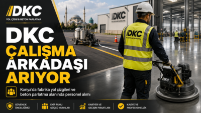 Konya’da fabrika yol çizgileri ve beton parlatma alanında faaliyet gösteren