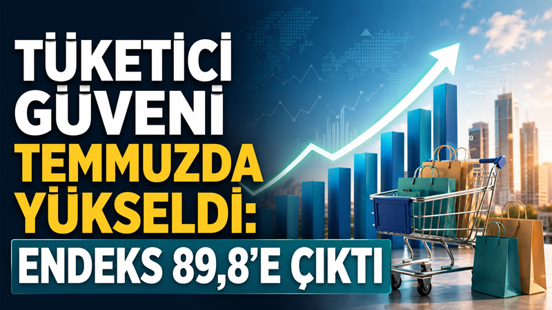 Tüketici güven endeksi, Temmuz 2026’da bir önceki aya göre yüzde