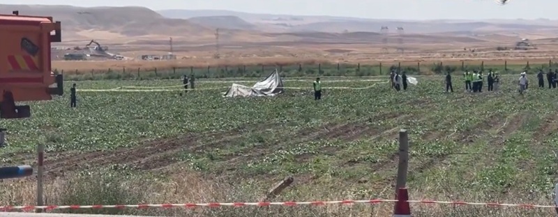 Ankara’nın Sincan ilçesine bağlı Temelli Mahallesi’nde TUSAŞ’a ait R-44 tipi